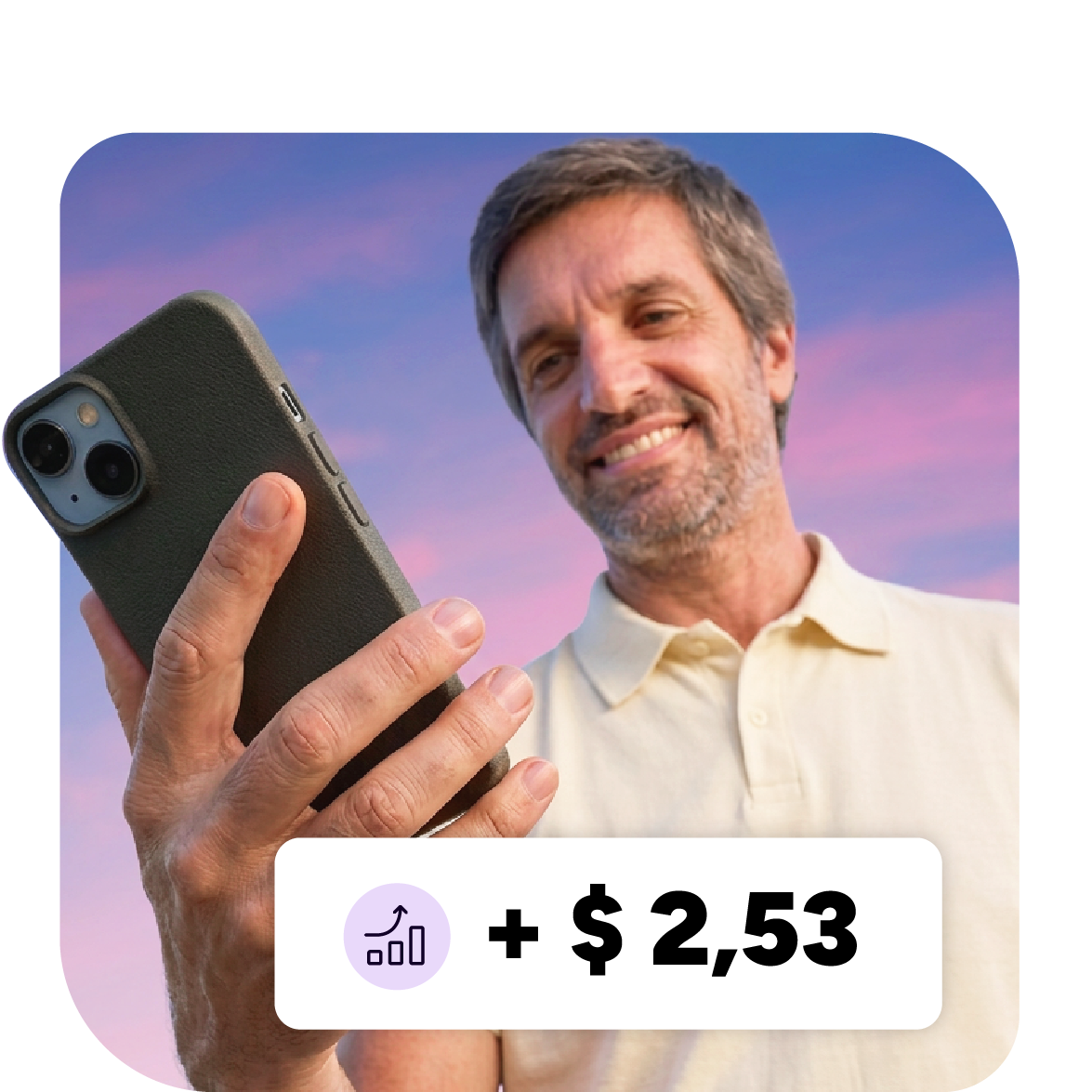 Persona usando la App Prex.